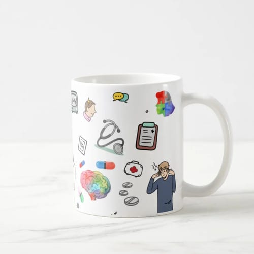 Caneca Personalizada Presente Criativo Médico Neurologista