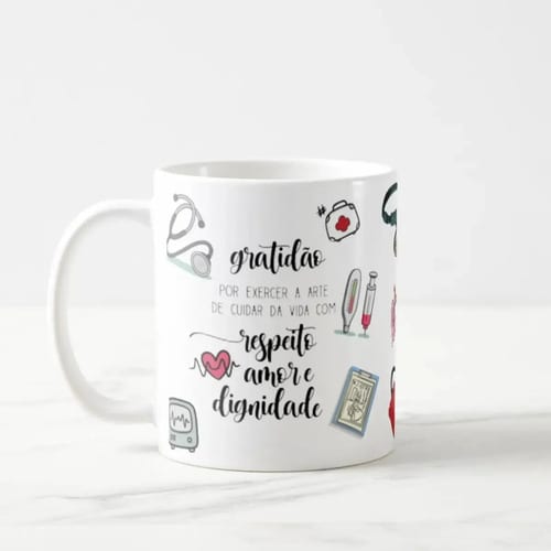 Caneca Medicina Presente Criativo Médico Clinico Geral