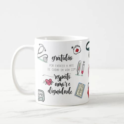Caneca Medicina Presente Criativo Médico Clinico Geral