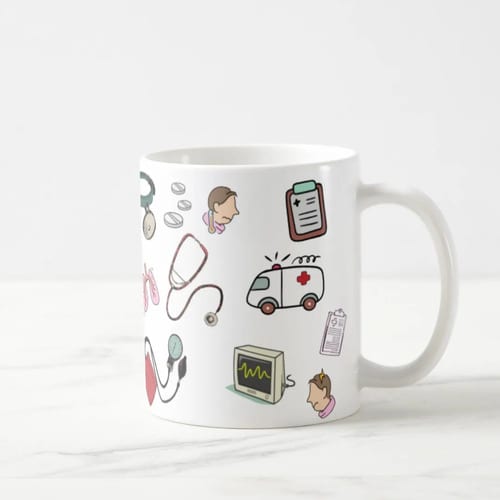 Caneca Medicina Presente Criativo Médico Clinico Geral