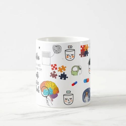 Caneca Personalizada Medicina Presente Para Psiquiatra