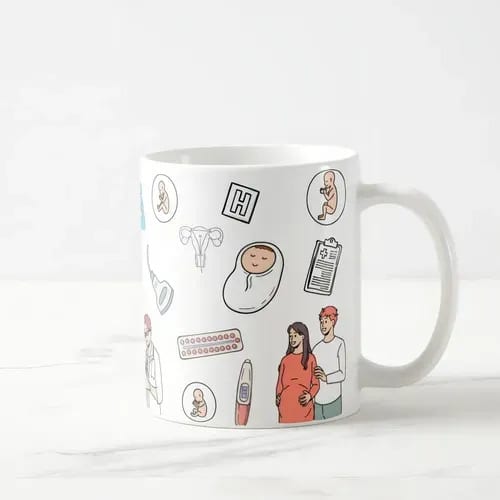 Caneca Personalizada Presente Especial Médica Obstetra