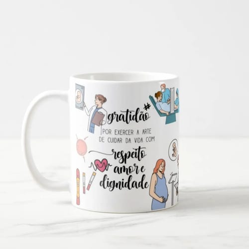 Caneca Personalizada Presente Especial Médica Obstetra