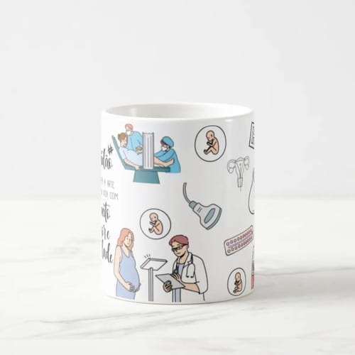 Caneca Personalizada Presente Especial Médica Obstetra