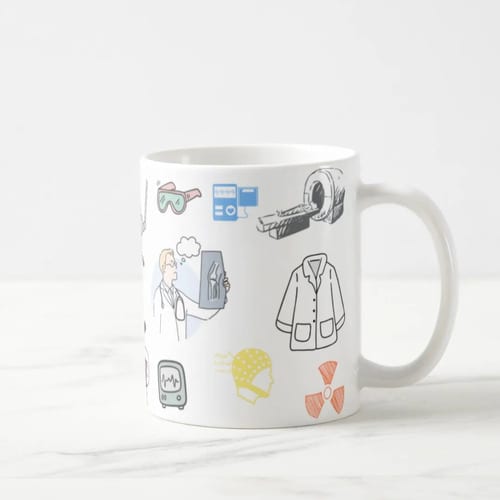 Caneca Presente Personalizado Medicina Formatura Radiologia