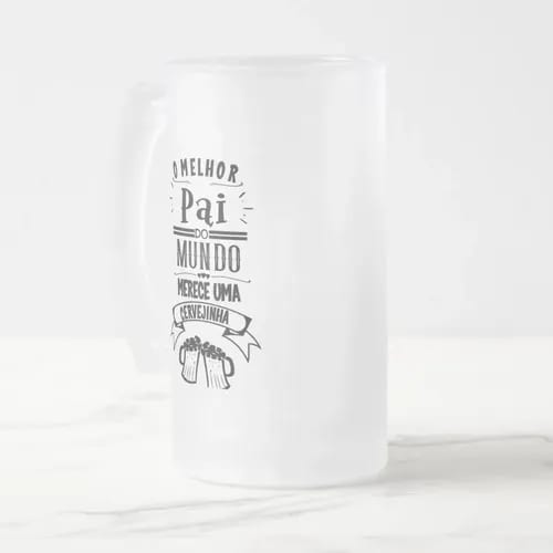 Copo Personalizada Chopp Cerveja Presente o Melhor Pai