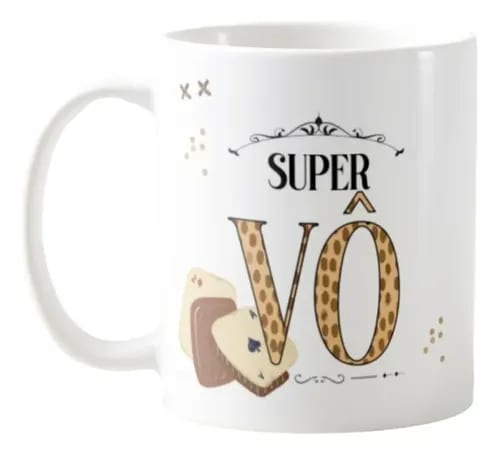 Caneca Personalizada Presente Especial para o Super Avô Vô - Família (Avô)