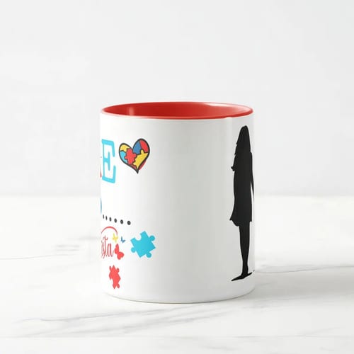 Caneca Personalizada Presente Especial Mãe Autista Autismo