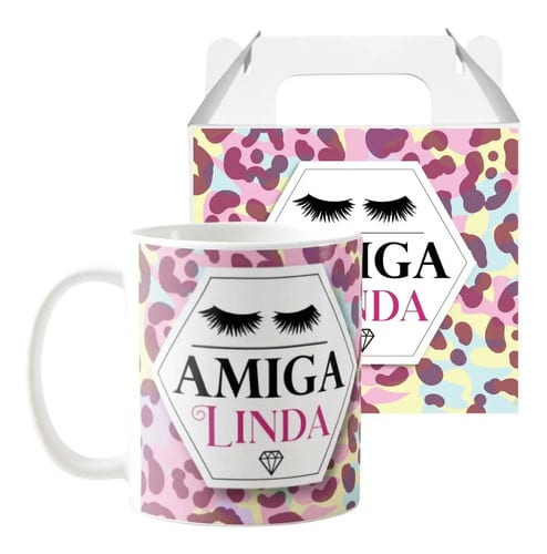 Caneca para Amiga Secreta Linda Presente Aniversário Natal - Outros (Aniversário)