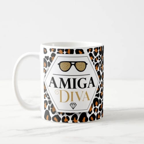 Caneca Presente para Amiga Secreta Aniversário Natal Diva