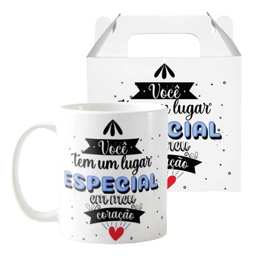 Caneca Personalizada Amigo Secreto Especial Presente Natal - Outros (Amigo(a))