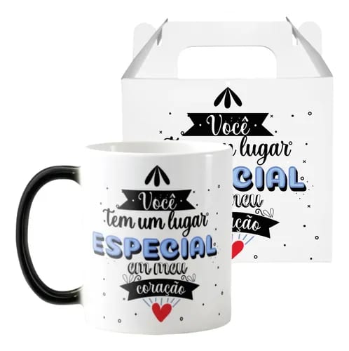 Caneca Cerâmica Mágica Presente Criativo Especial Amizade - Outros (Amigo(a))
