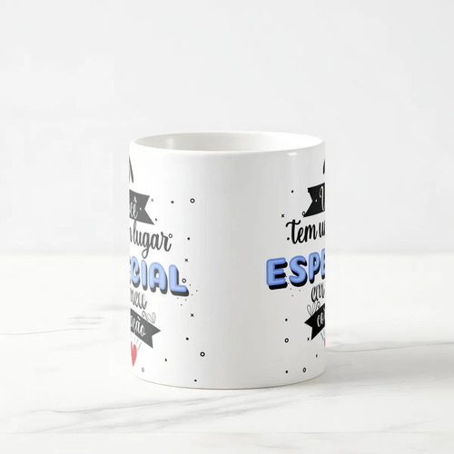 Caneca Cerâmica Mágica Presente Criativo Especial Amizade
