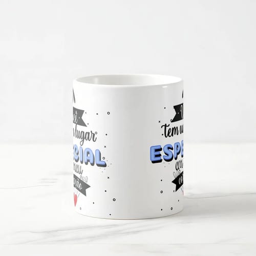 Caneca Cerâmica Mágica Presente Criativo Especial Amizade