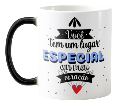 Caneca Cerâmica Mágica Presente Criativo Especial Amizade