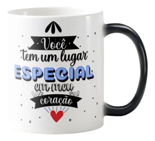 Caneca Cerâmica Mágica Presente Criativo Especial Amizade