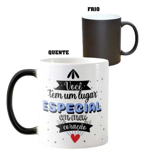 Caneca Cerâmica Mágica Presente Criativo Especial Amizade