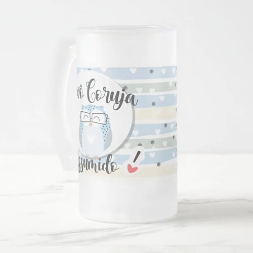 Copo Cerveja Chopp 475ml Presente Especial para Vovô Coruja