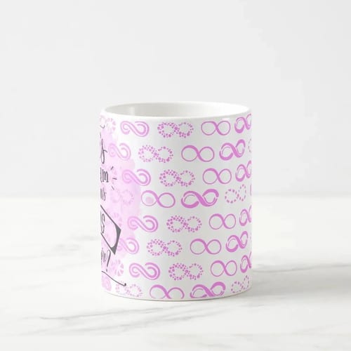 Caneca Mágica Personalizada para Convidar Padrinhos Dindos