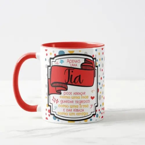 Caneca Presente Personalizado Criativo para Titia Especial