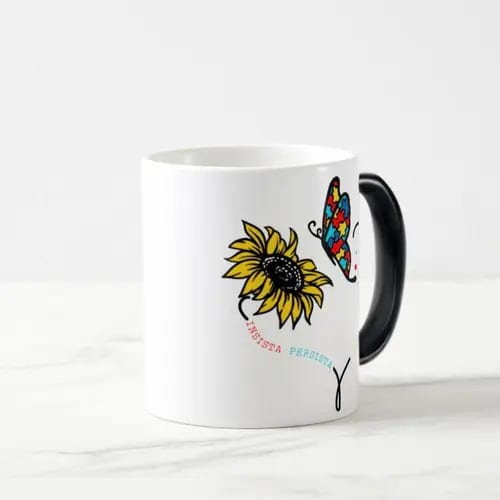 Caneca Mágica Presente Criativo Autismo Mãe de Autista