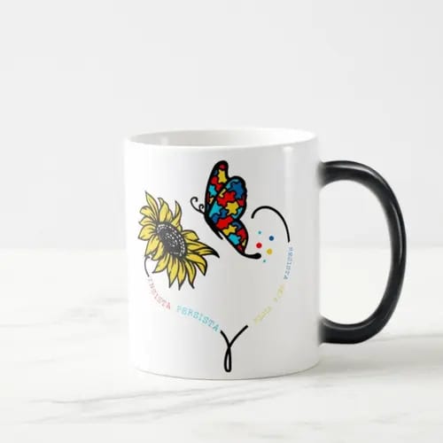 Caneca Mágica Presente Criativo Autismo Mãe de Autista