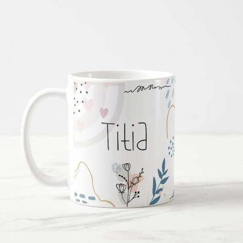 Caneca Presente Feminino Criativo Personalizado para Titia