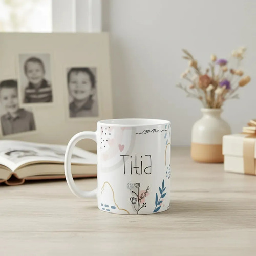 Caneca Presente Feminino Criativo Personalizado para Titia - Família (Tio(a))