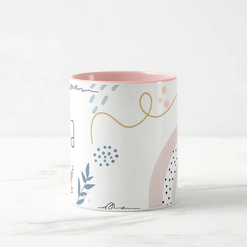 Caneca Cerâmica Lembrança Mamães Rosa-claro Mulheres Família Dia Das Mães Tia