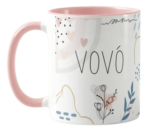 Caneca Feminina Minimalista Presente para Melhor Vovó