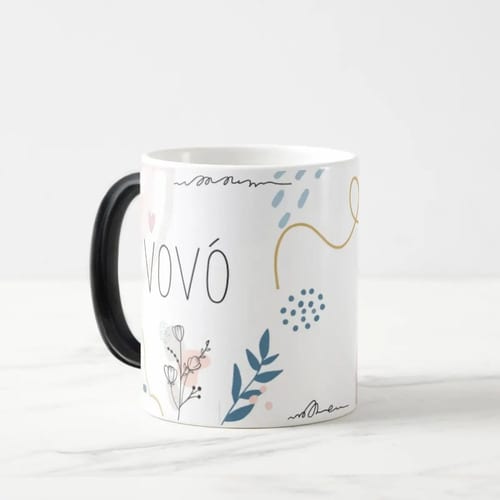Caneca Mágica Presente Criativo Especial Promovida a Vovó