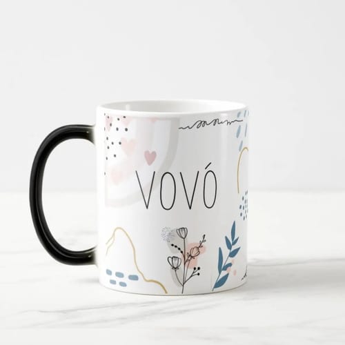 Caneca Mágica Presente Criativo Especial Promovida a Vovó