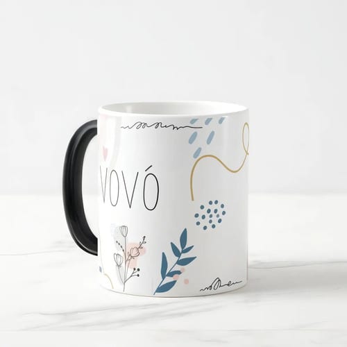 Caneca Mágica Presente Criativo Especial Promovida a Vovó
