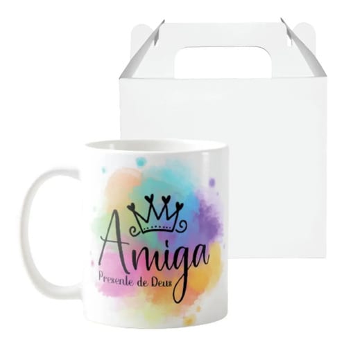 Caneca Personalizada Amiga Especial Presente de Deus - Outros (Amigo(a))