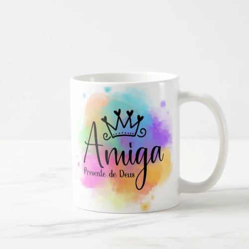 Caneca Personalizada Amiga Especial Presente de Deus