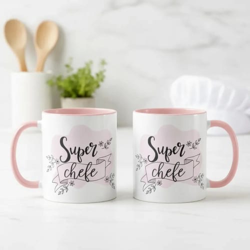 Caneca Feminina Presente Criativo Especial para Super Chefe