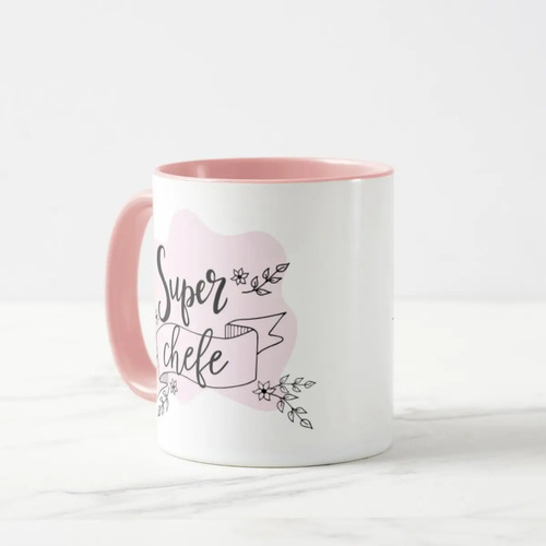 Caneca Feminina Presente Criativo Especial para Super Chefe