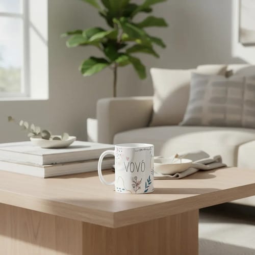 Caneca Especial Presente Elegante Avó Vovó