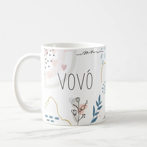 Caneca Especial Presente Elegante Avó Vovó