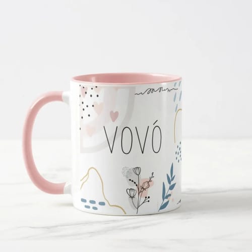 Caneca Feminina Minimalista Presente Especial para Vovó