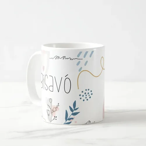 Caneca Minimalista Personalizada Bisavó Presente para Bisa