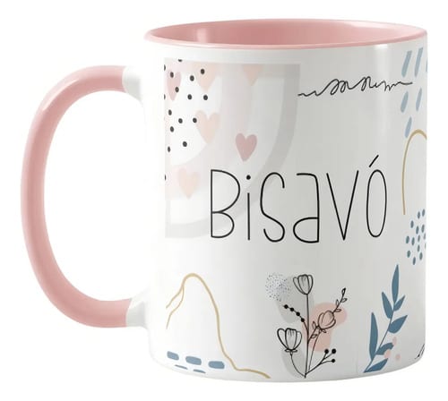Caneca Feminina Minimalista Presente Especial para Bisavó - Família (Bisavó)