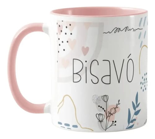 Caneca Feminina Minimalista Presente Especial para Bisavó - Família (Bisavó)
