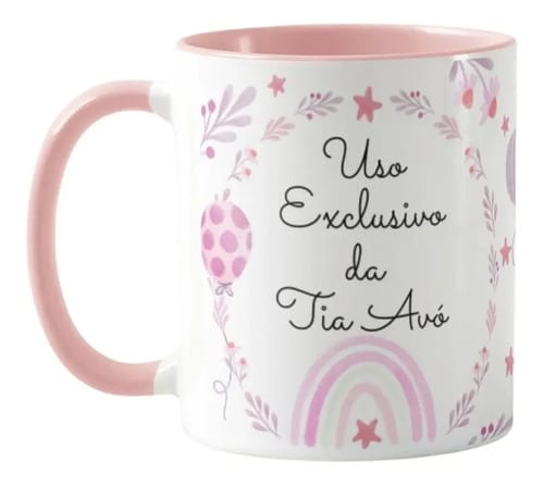 Caneca Feminina Presente Criativo Especial para Tia Avó