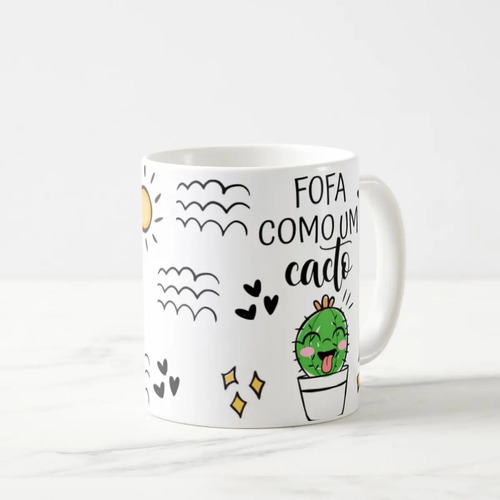 Caneca Divertida Presente Feminino Aniversário Amiga Bruta