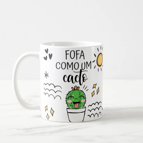 Caneca Divertida Presente Feminino Aniversário Amiga Bruta