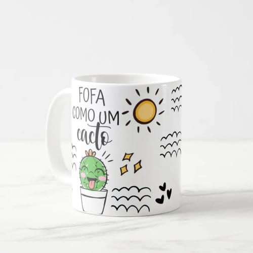 Caneca Divertida Presente Feminino Aniversário Amiga Bruta