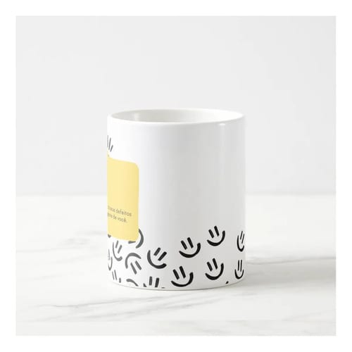 Caneca Mágica De Cerâmica 325 Ml Modelo Amizade Do Luz Presentes