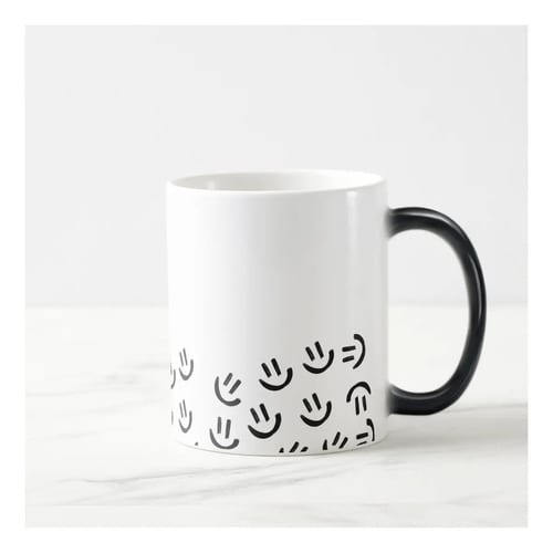 Caneca Mágica De Cerâmica 325 Ml Modelo Amizade Do Luz Presentes