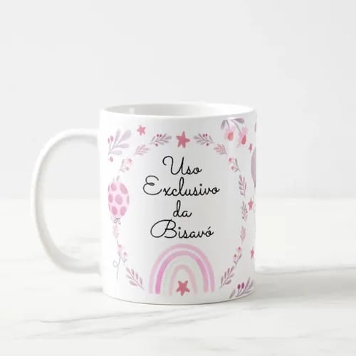 Caneca Personaliza Especial para Presentear Bisa Bisavó